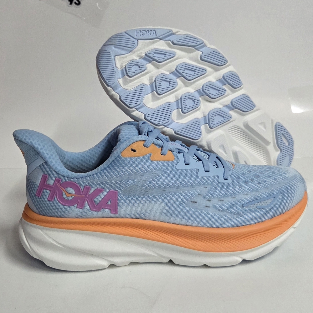 Hoka One One Clifton 9 Womens Running/ Everyday Shoes Size 9.5b NEW!! - Picture 9 of 10